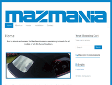 Tablet Screenshot of mazmania.co.uk